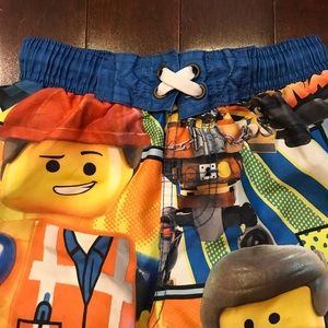 lego movie swim trunks
